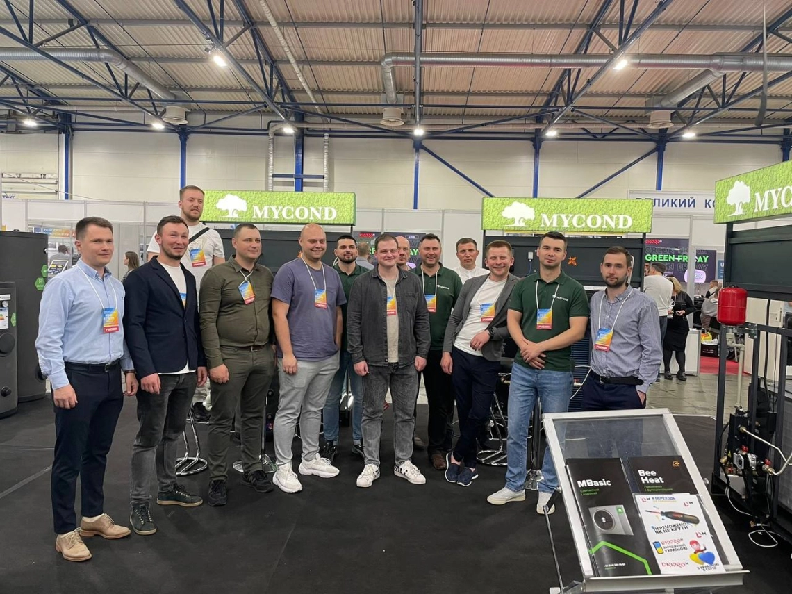Der Stand von Aclima auf der AquaTherm Kiew 2023.