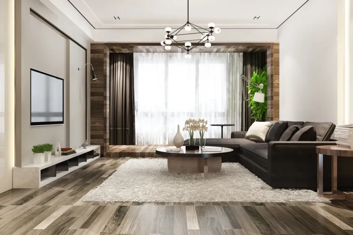 MyCond BeeHeat das perfekte Mikroklima in einem modernen Wohnzimmer