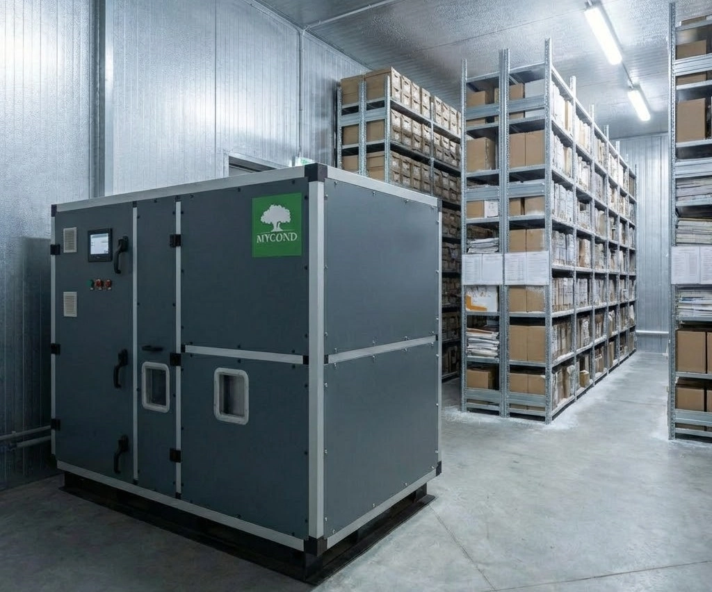 Entwurf eines Lufttrocknungssystems für Museen und Archive