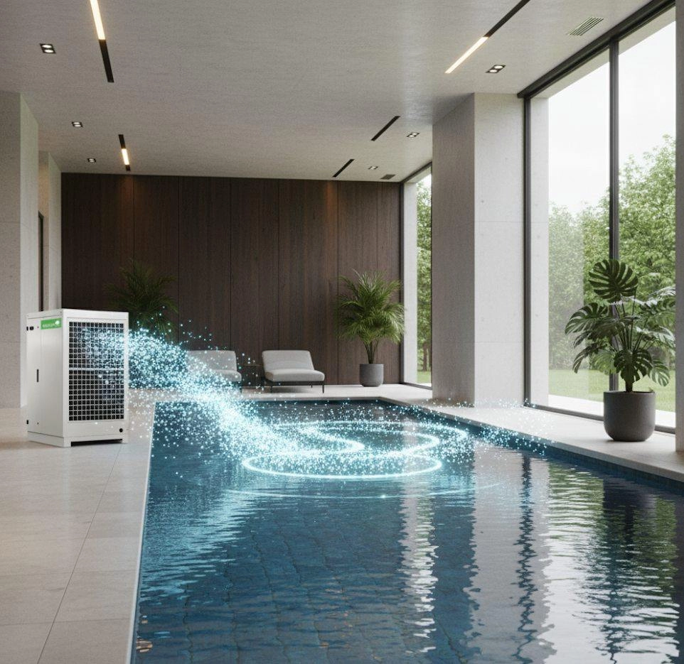 Industrieller Luftentfeuchter aus verzinktem Gehäuse R410A Mycond MID MSP