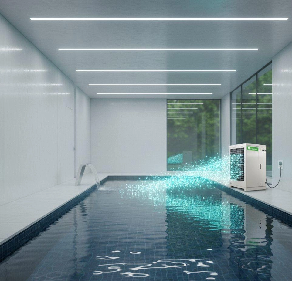 Mechanischer Luftentfeuchter mit Hygrostat, einfache Steuerung Mycond MID MSP