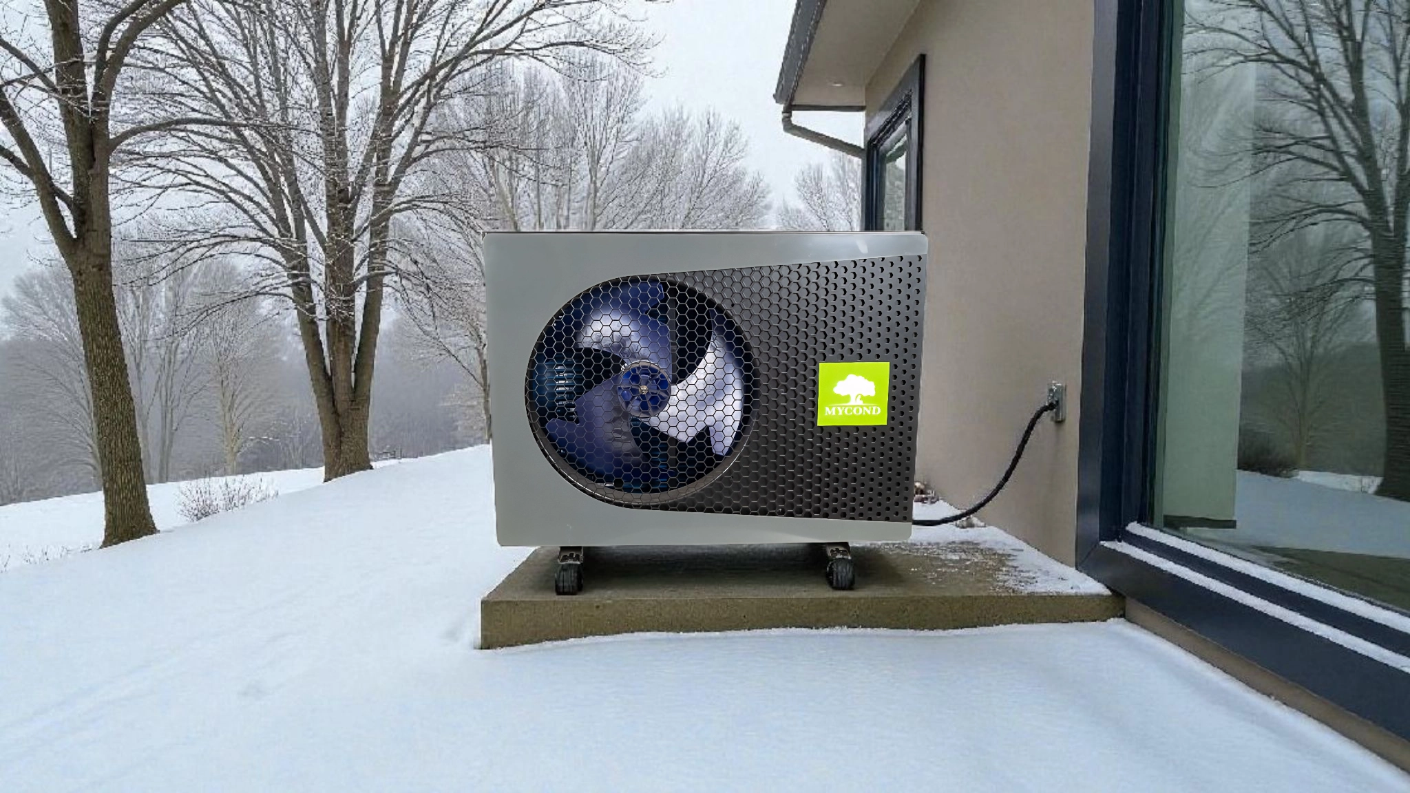 Monoblock-Wärmepumpe: Optimale Temperatur Mycond BeeThermic