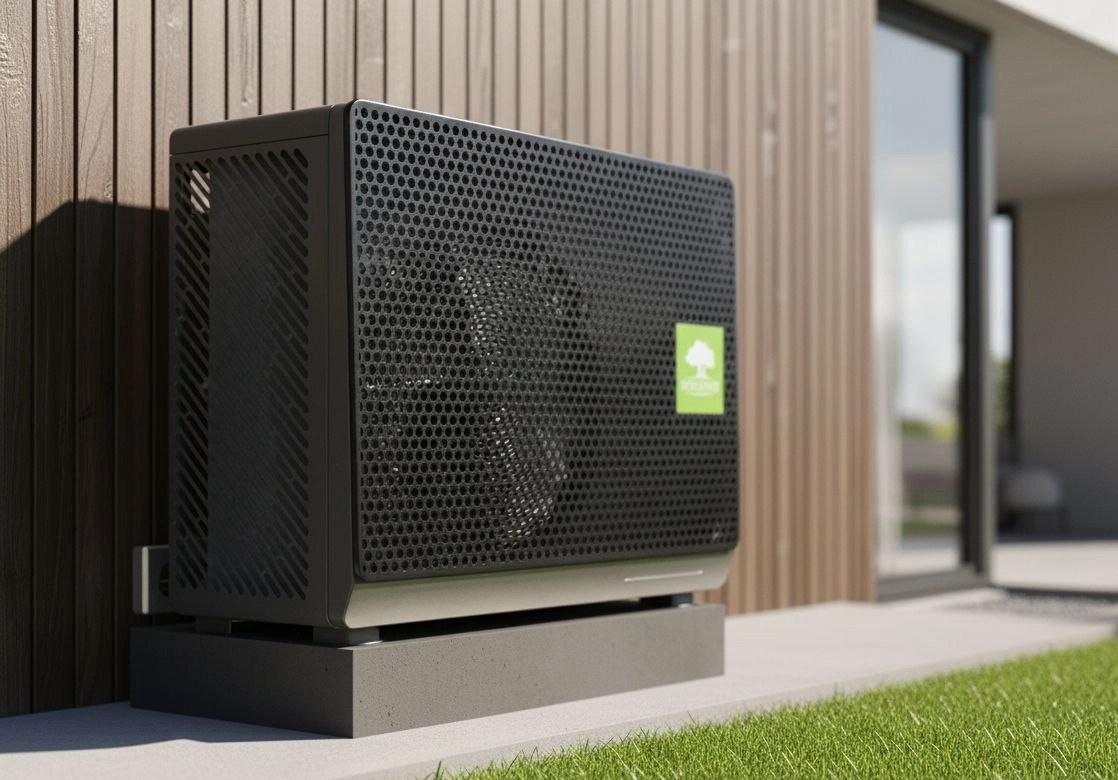 Wärmepumpe zur Unterstützung der Warmwasserversorgung Mycond BeeSmart
