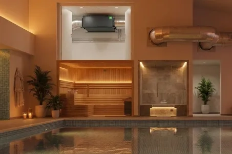 Anforderungen an den Raum für den Kanalentfeuchter MSHA(C): Technikraum, Luftkanäle, Platz und Dauerbetrieb