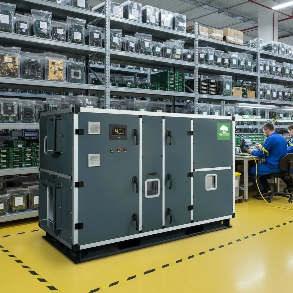 Entfeuchtungssysteme für Lager: wie Sie Waren und Ausrüstung vor Feuchtigkeit schützen